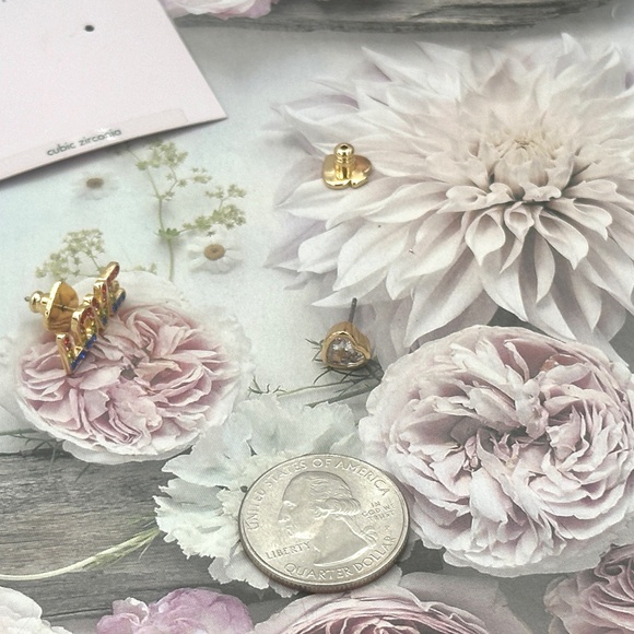 Kate Spade New York Rainbow Love Asymmetrical Pride Earrings - Picture 3 of 3